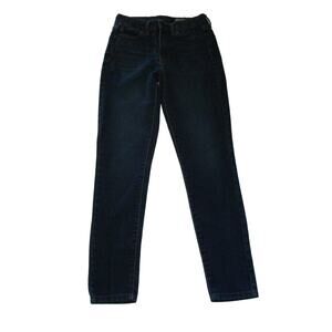 Aeropostale Hight Waisted Jeggings Size 2 Regular Dark Wash Women's Jeans